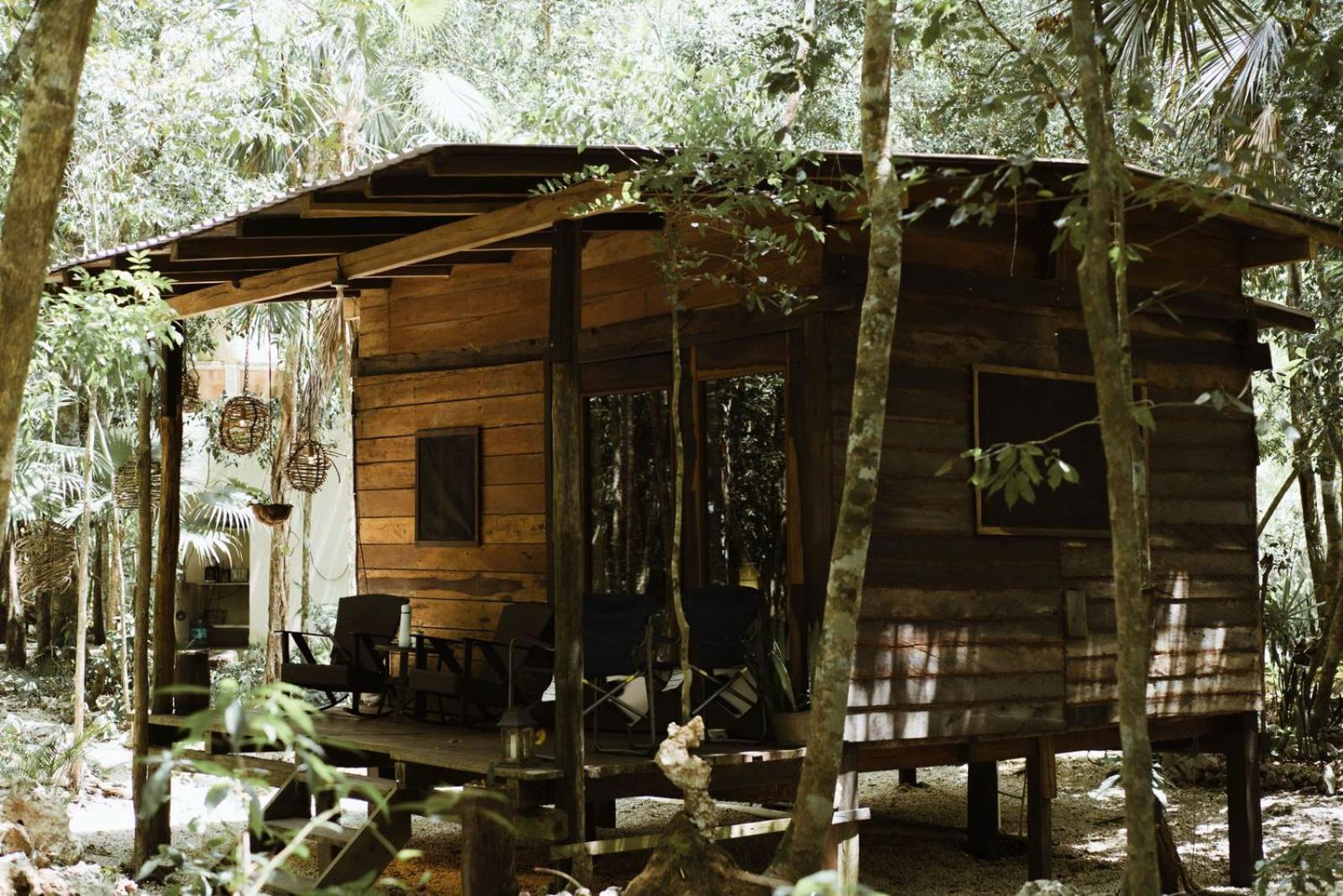 Cheel Lodge & Camping Puerto Morelos Kültér fotó